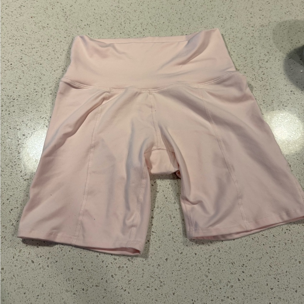 Morgan’s Stewart Women’s Medium Pink Biker/Legging Shorts NWOT